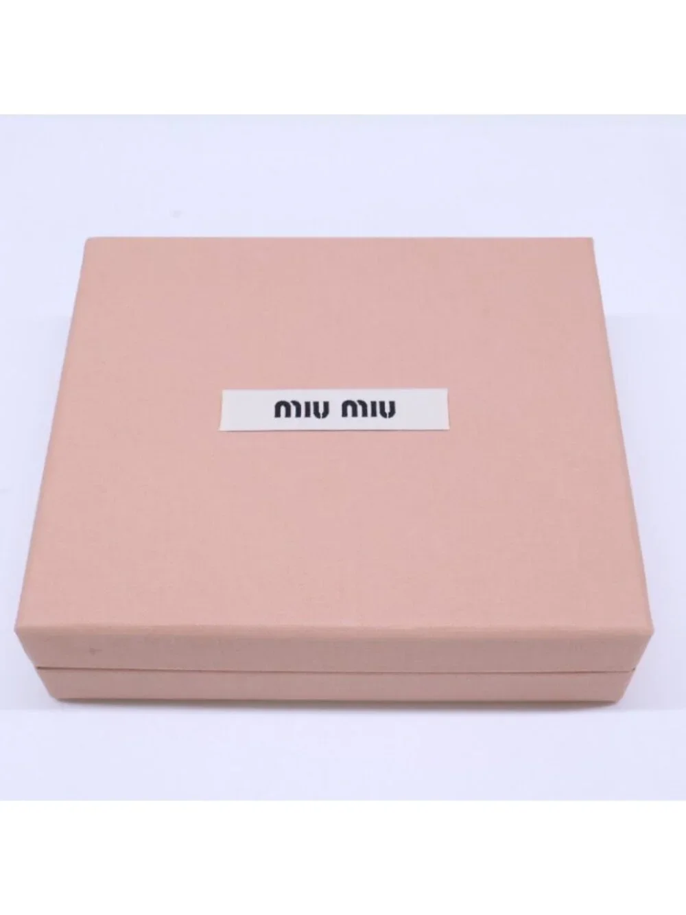 Miu Miu Daino Soft Calfskin Bifold Wallet